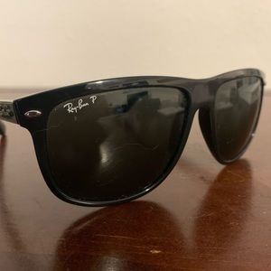 Ray-Ban polarized sunglasses. Generic case included.